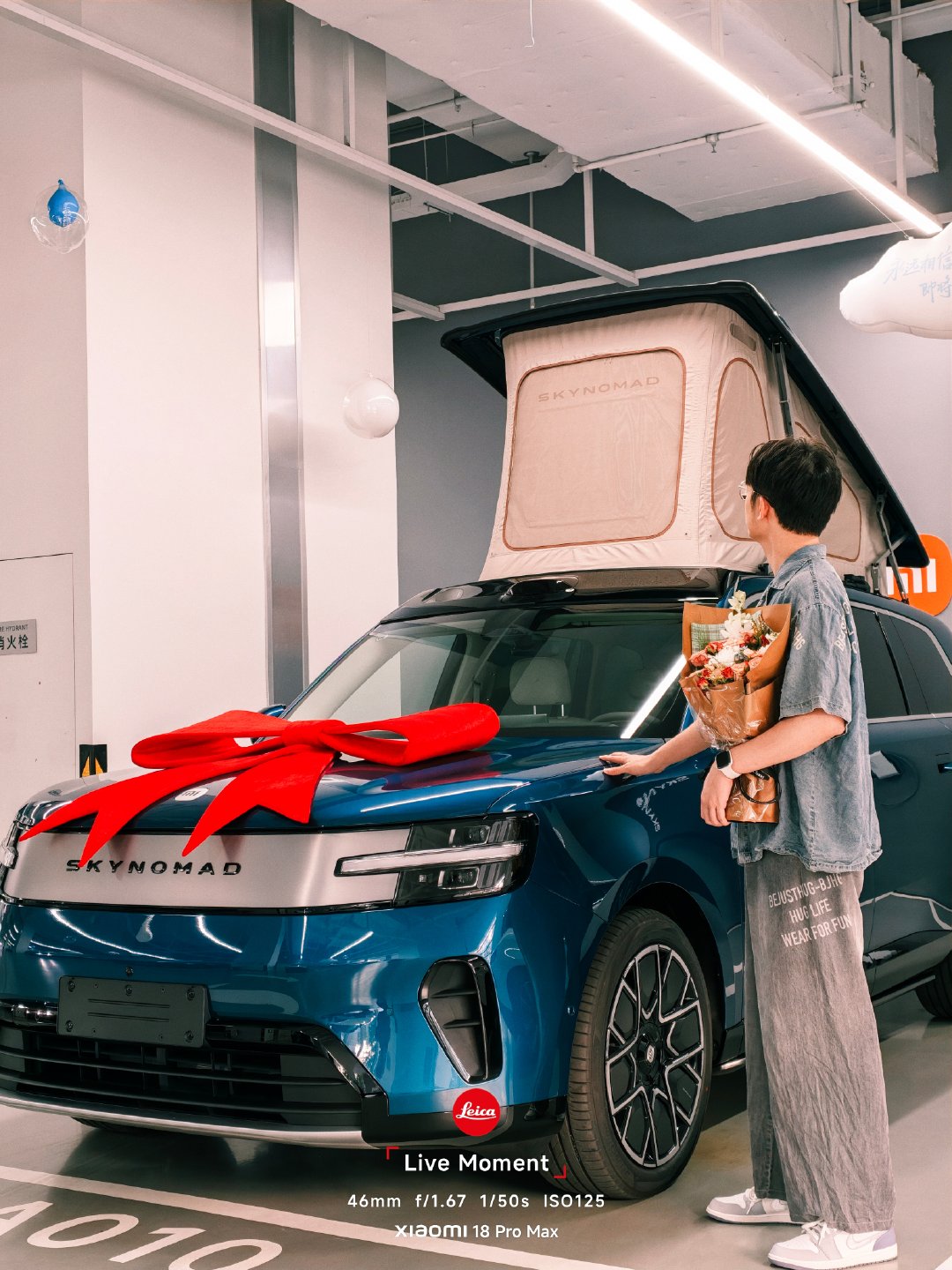 雷总，托你的祝福，我先把车开走了。#小米汽车##小米澎程##小米汽车#​
