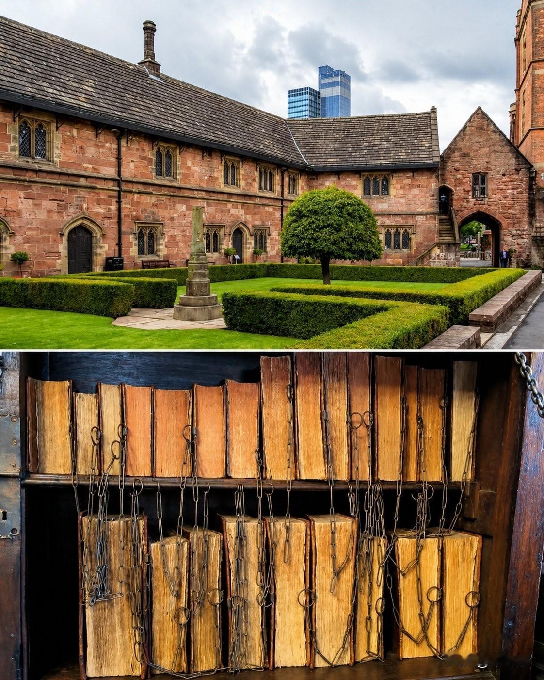 位于英国曼彻斯特的切塔姆图书馆（Chetham'sLibrary）。它是英语世
