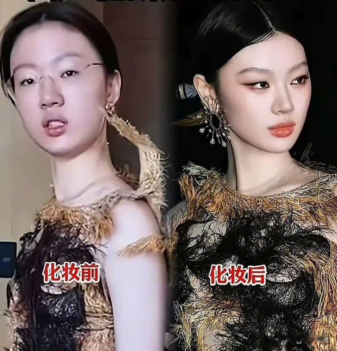 单依纯大方展示素颜这应该是女明星里，少有的以真素颜示人的吧？​​​素颜