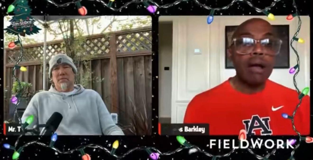 巴克利在节目中谈到詹姆斯：“湖人￼啊，他们现在指望一个40岁（实际41岁）的勒布