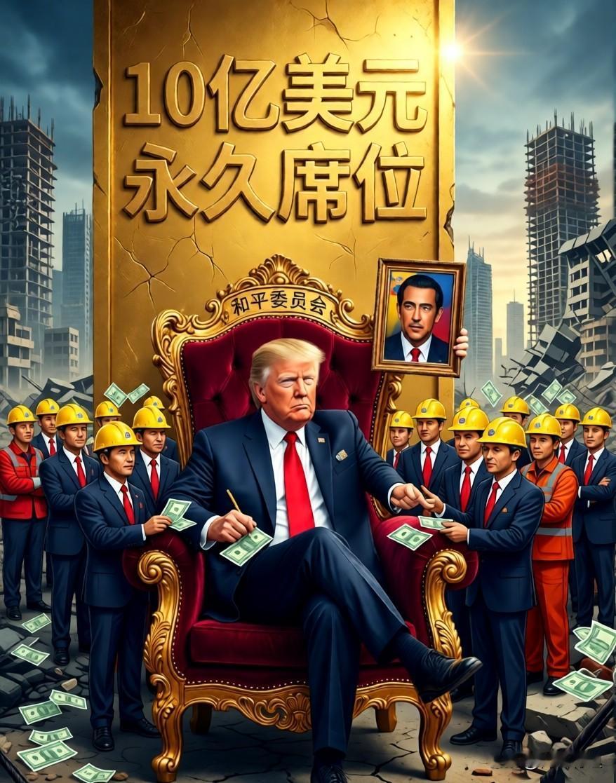 抓完总统还想拿诺奖？特朗普的“和平买卖”缺了基建狂魔？特朗普最近为了当上那个