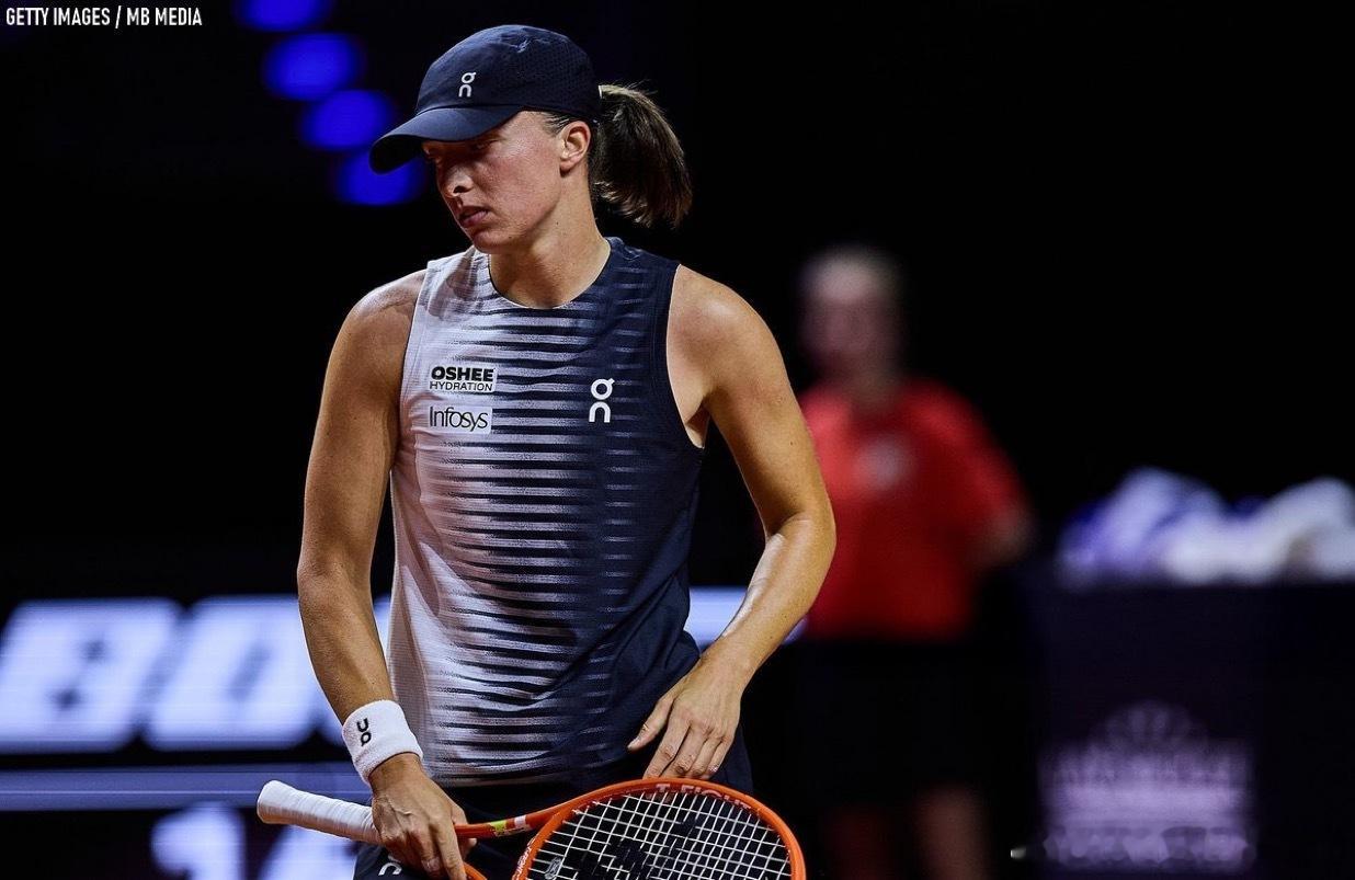 斯瓦泰克🇵🇱自2024法网夺冠后的红土战绩📊数据：自2024年法网夺冠后