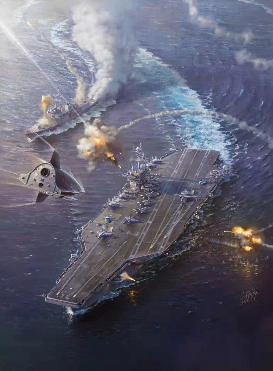 美军三航母压境中东，俄专家点破关键：只有中国能击沉一艘根据公开的消息，随着“