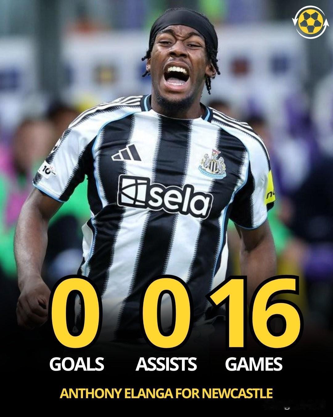 强中更有强中手，伊兰加加盟纽卡后16场0球0助攻!本以为利物浦的维尔茨在英超