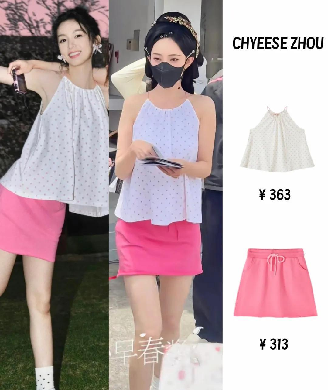 孟子义穿了周也设计的衣服～周也对妹妹是真的宠呀！每次设计的衣服都精准踩中孟子义