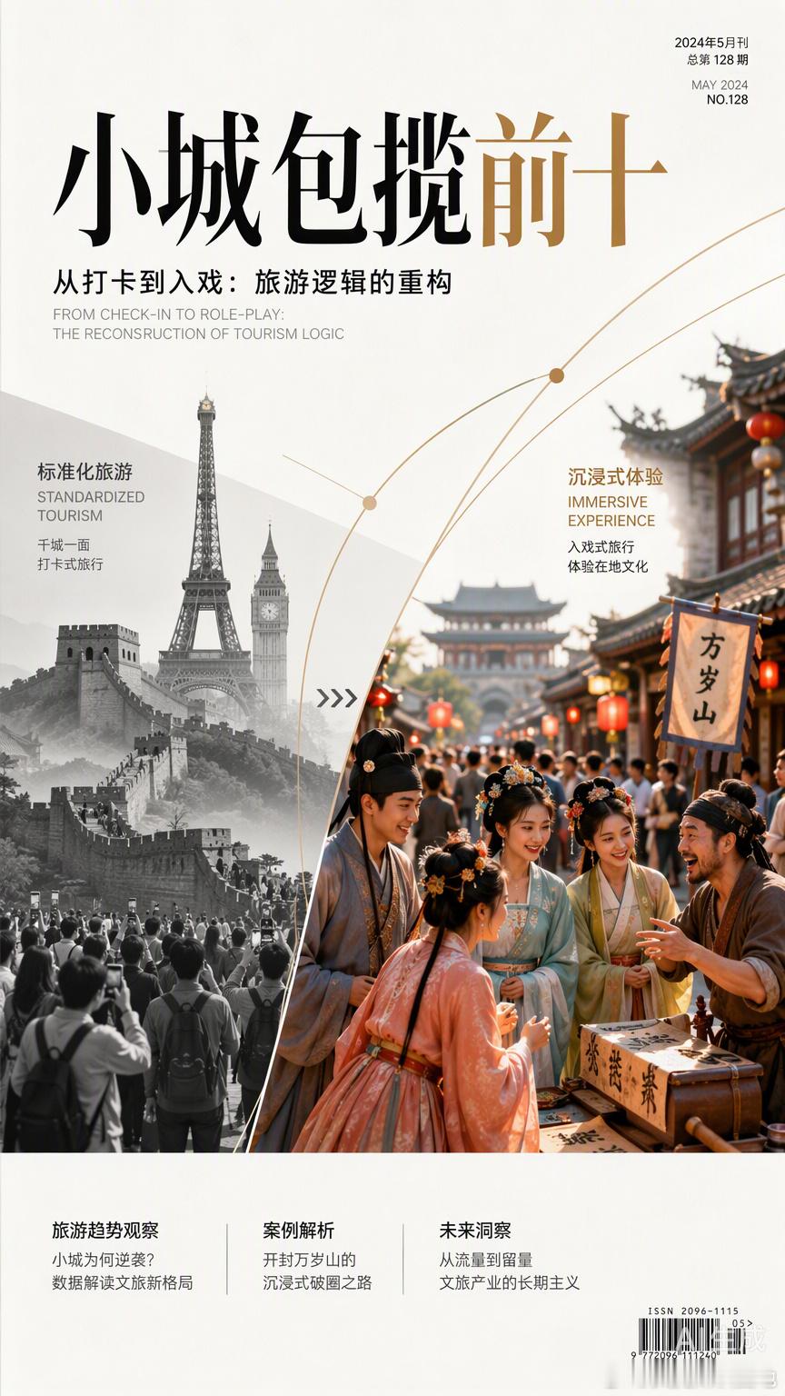 国庆热度前十的景区，北上广深一个没进。这看起来像是消费降级的退守，实则是一场旅游