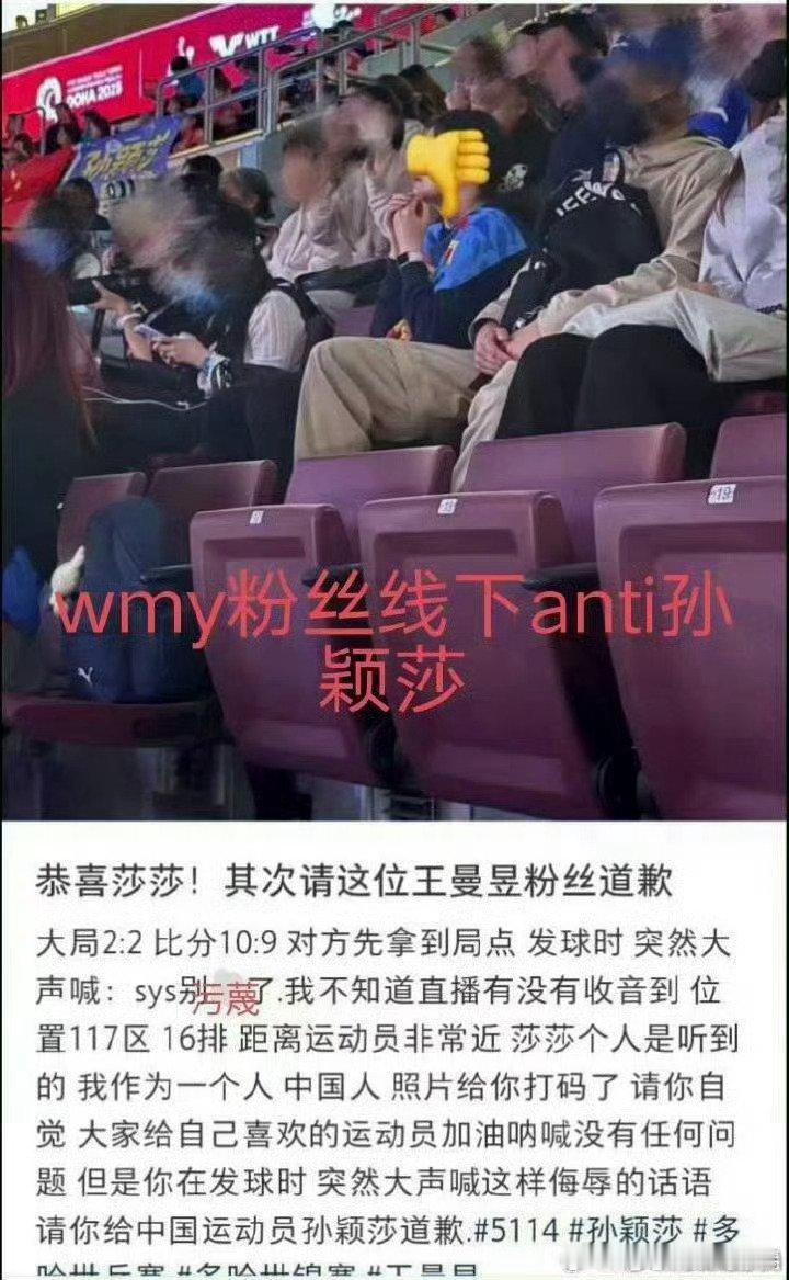 #王曼昱被球迷喊下次不要擦边#好家伙为什么这样说啊？一、事件经过：夺冠时刻遭遇线下Anti比赛结果：