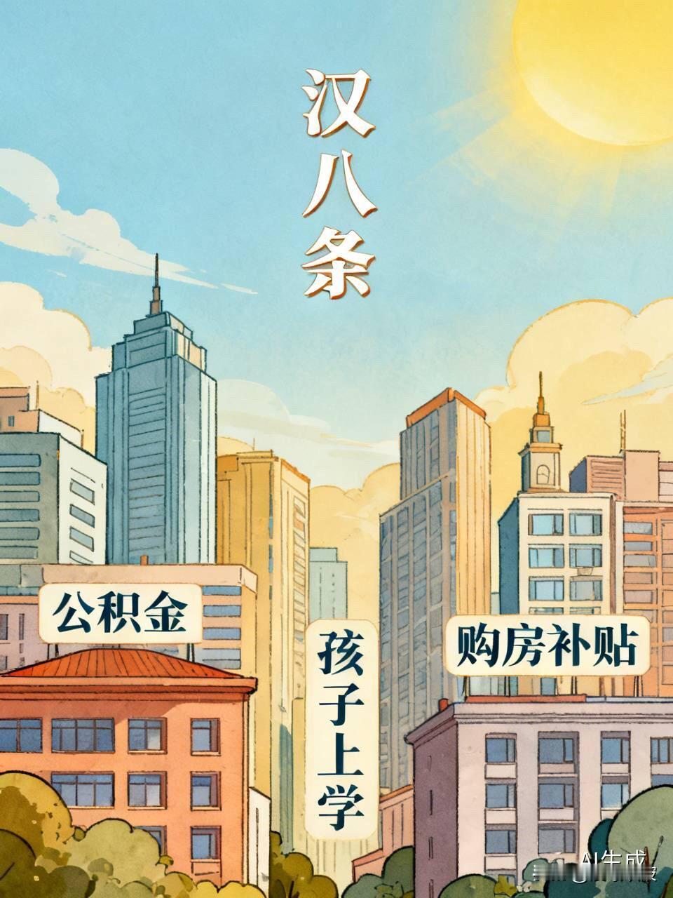 重磅！武汉“汉八条”落地，公积金、购房补贴、孩子上学全都有大动作9月4日