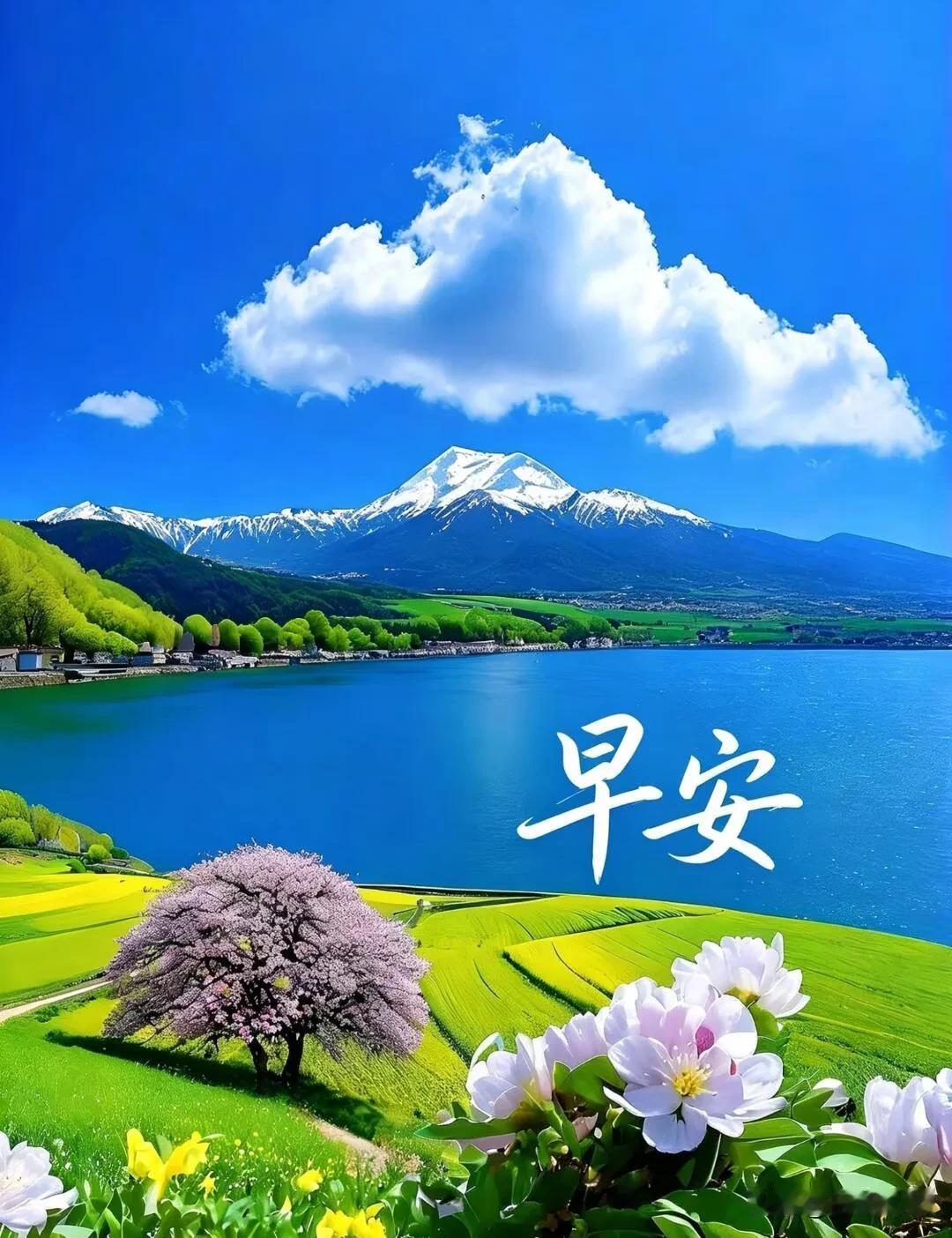 清晨风温柔，愿你今天所有细碎小事都顺心意，早安。