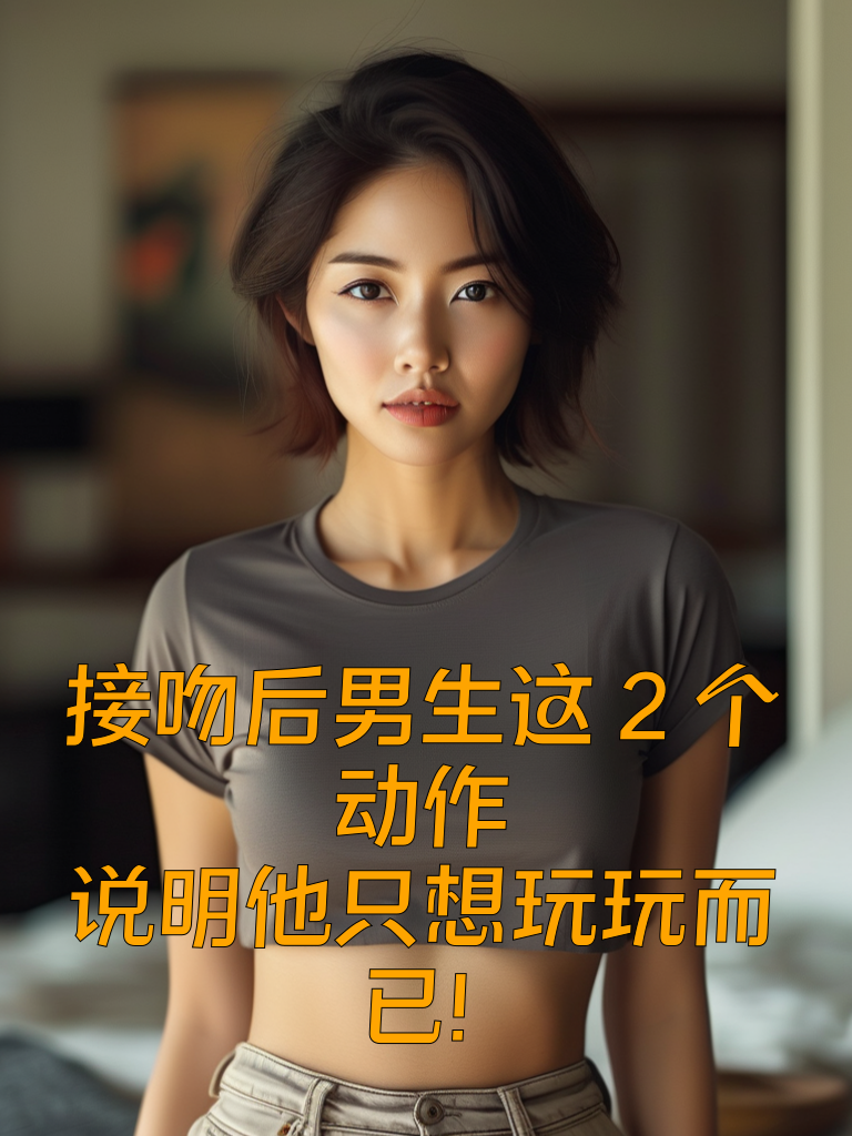 接吻后男生这2个动作，说明他只想玩玩而已！