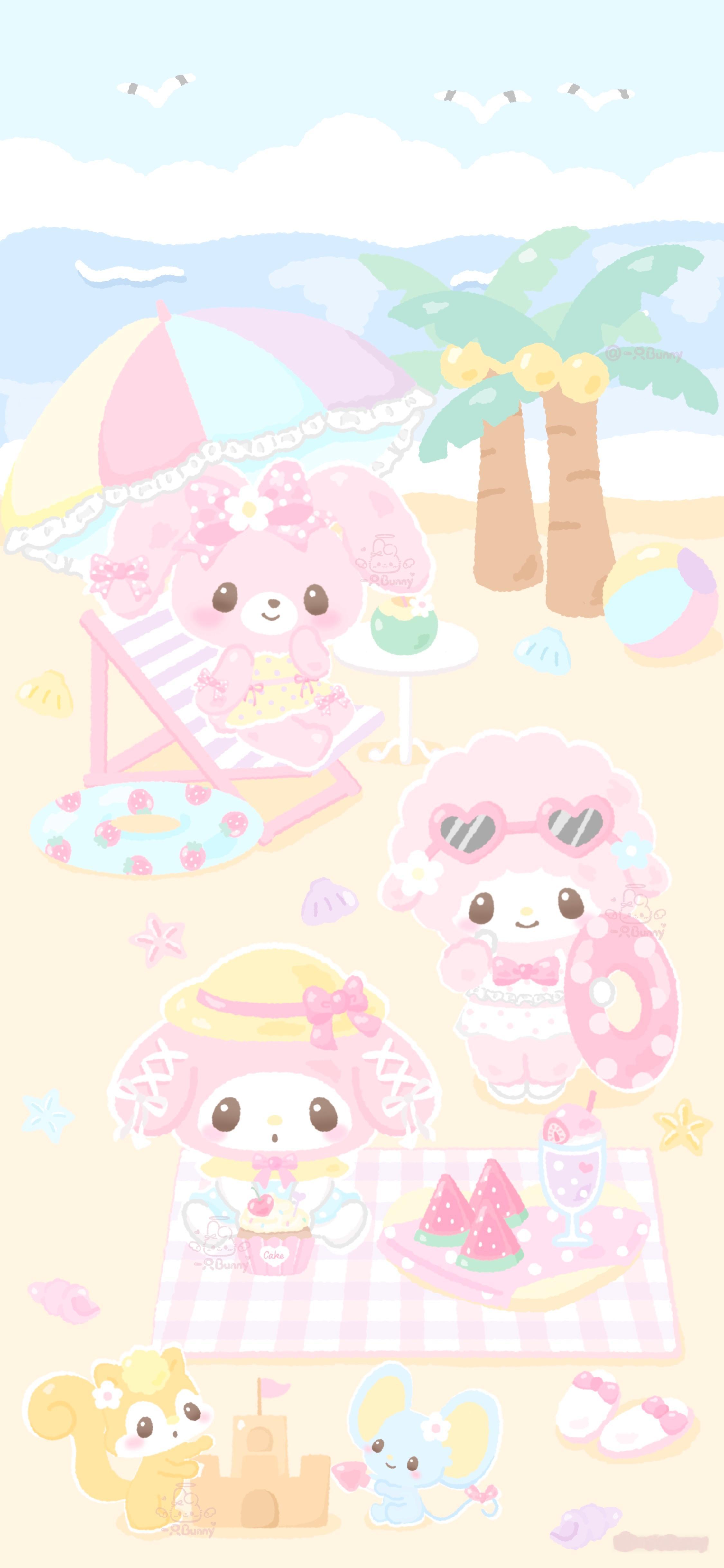 夏日沙滩～