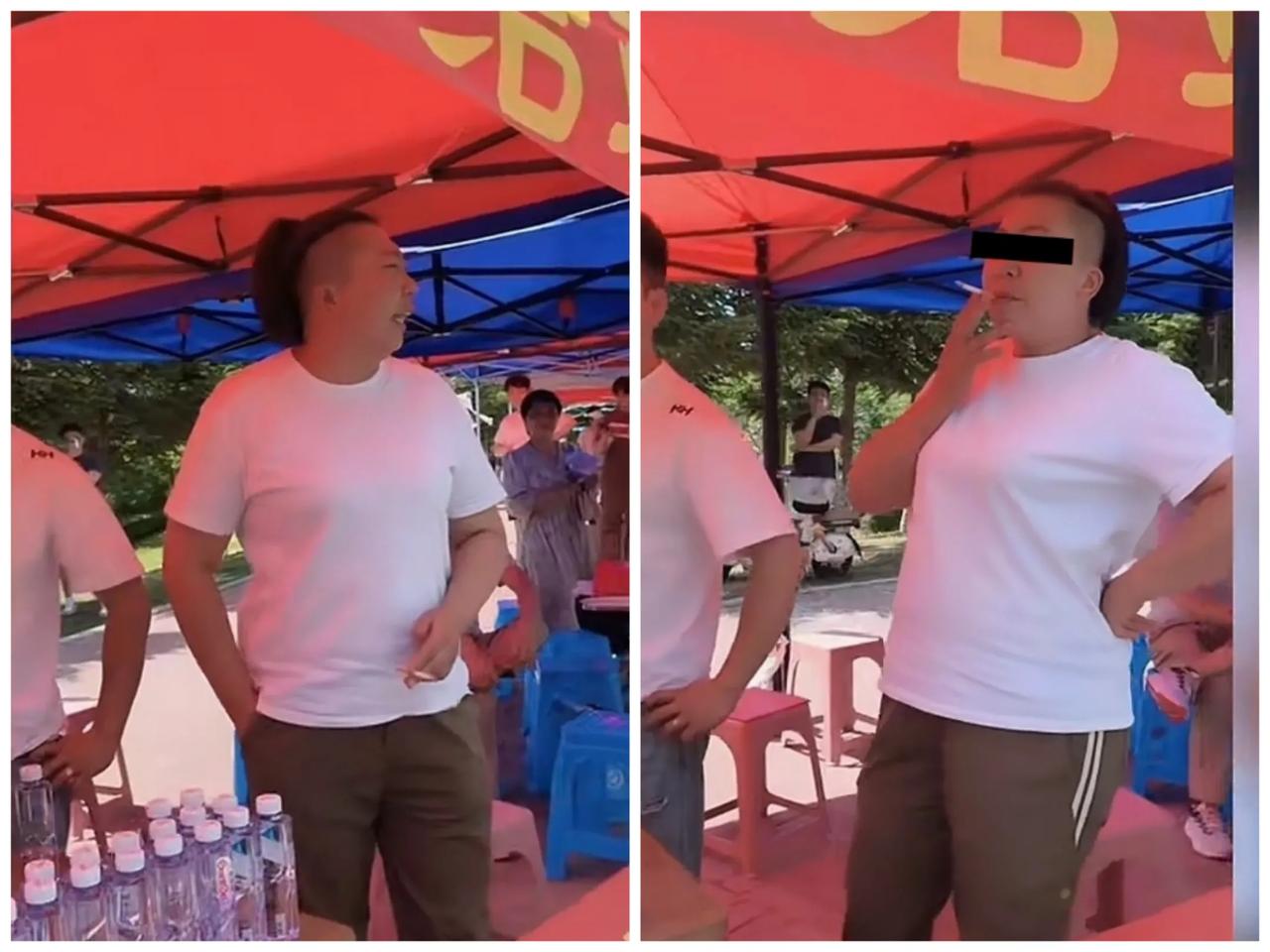 拎几箱矿泉水，带着摄影团队到考点去“助力高考”，结果人家勒都不勒！看那德性，谁家