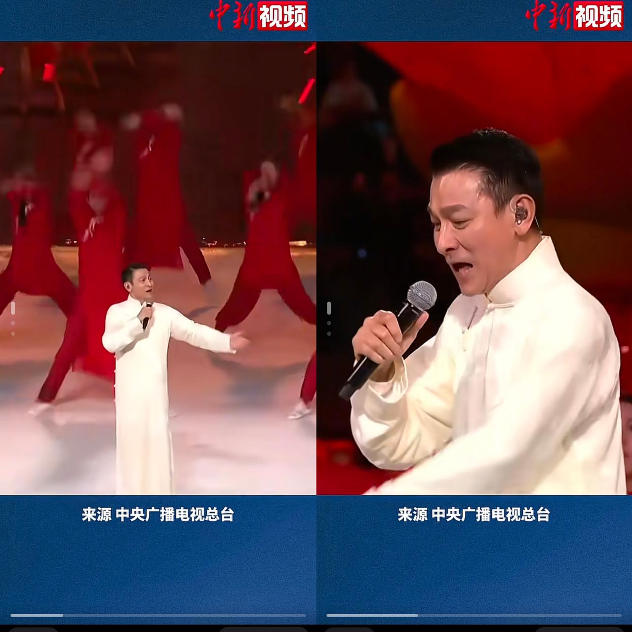 对不起，周深对不起，陈小春这次广东全运会开幕式，我还是选64岁刘德华的《