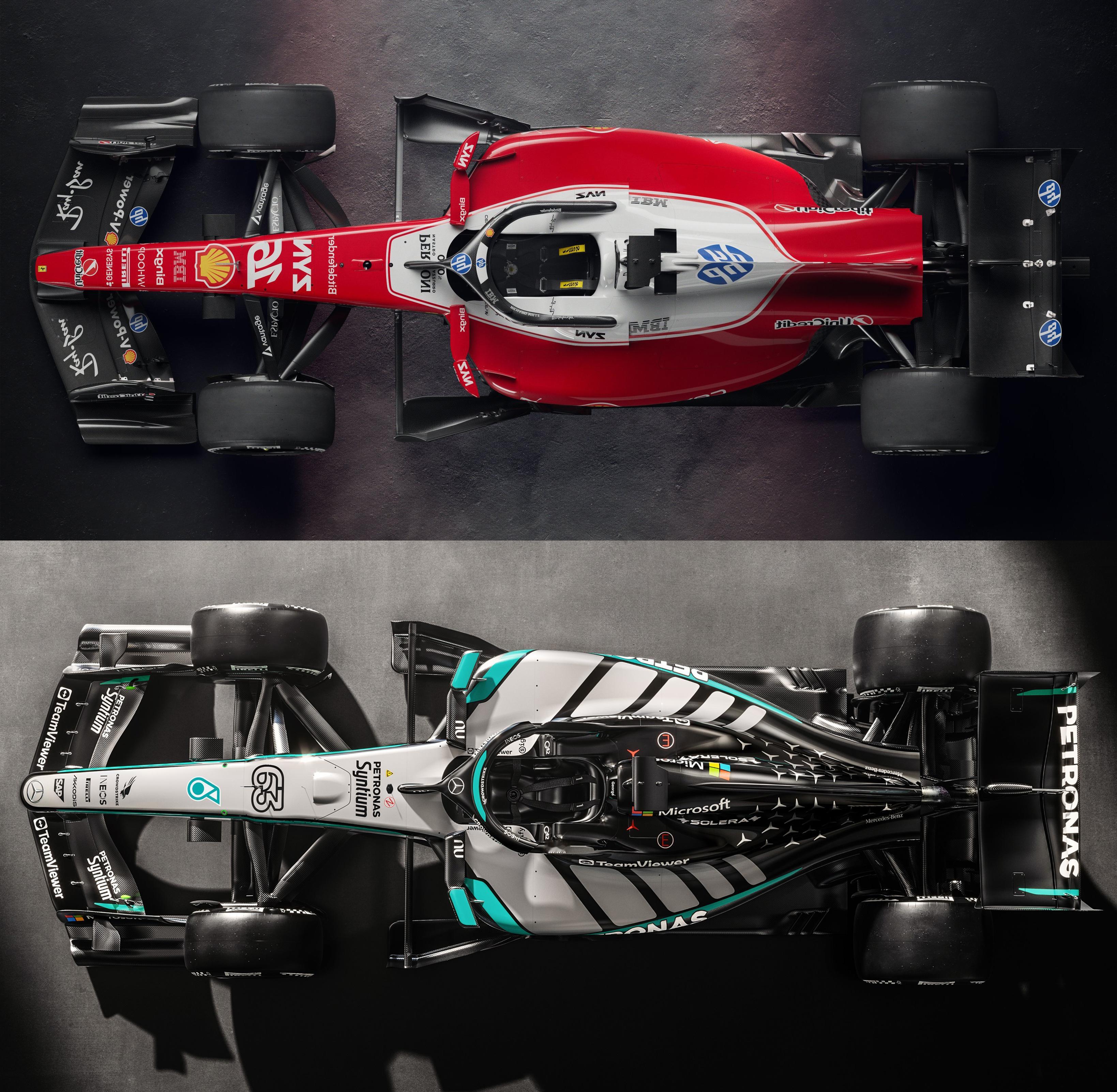 法拉利SF26vs梅赛德斯W17📷📷3277x3202新车发布