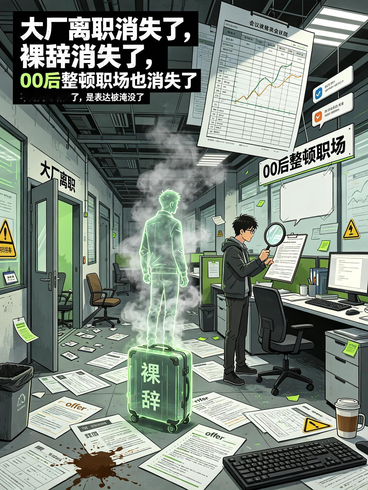 你有没有发现一个反常的现象？2026年，"00后整顿职场"消失了，"裸辞创业"没