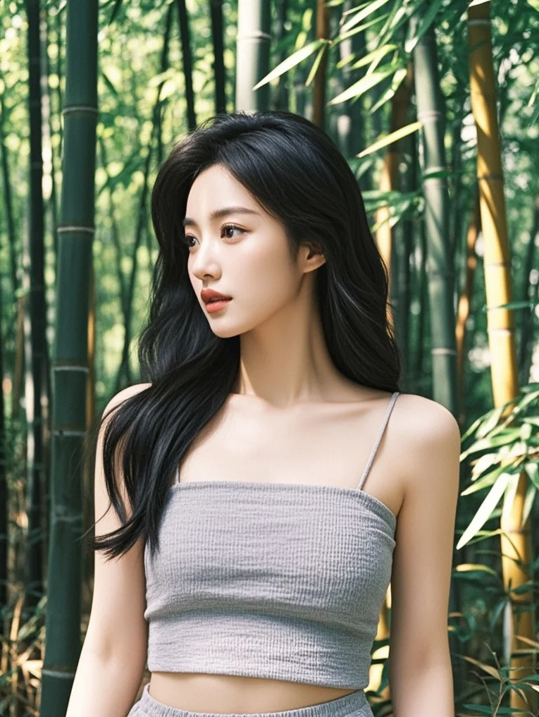 竹林幽梦，与这绝美佳人共赴一场颜值绮遇