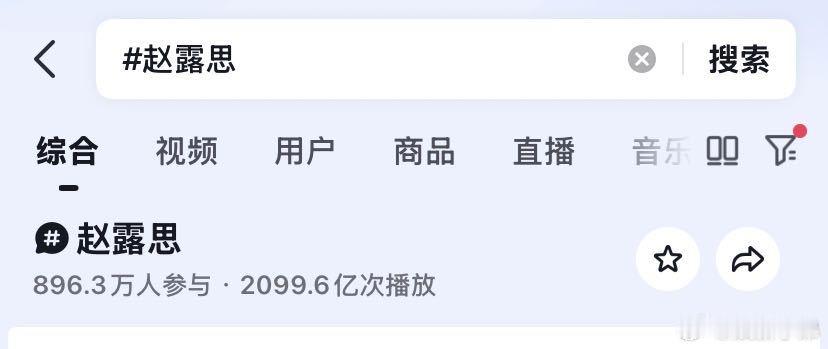 赵露思🫘话题即将破2100亿！！​​​