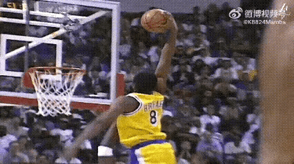 2003年大伤之前的8号科比，是不是NBA历史上最强实战对抗扣将？六记扣篮告诉