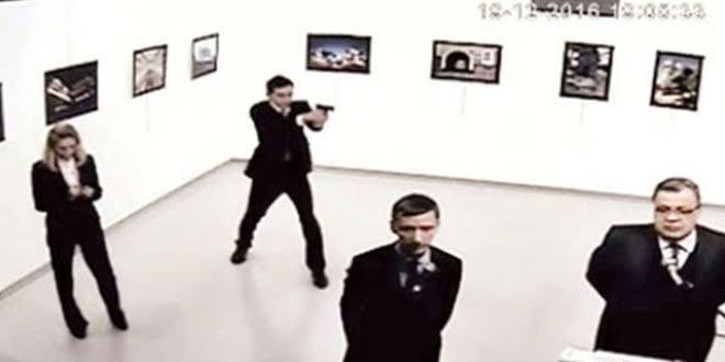 【来自投稿】2016年12月19日，土耳其首都安卡拉，当地时间19:05，俄罗斯