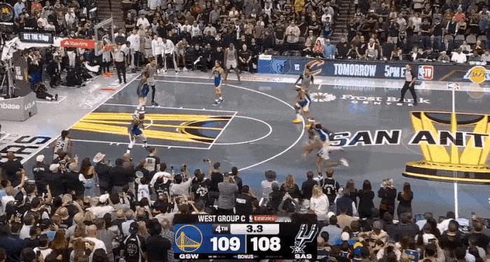 最大战犯福克斯，绝杀出手不中，马刺惜败勇士，库里爆发狂砍49分本赛季双杀马刺。1