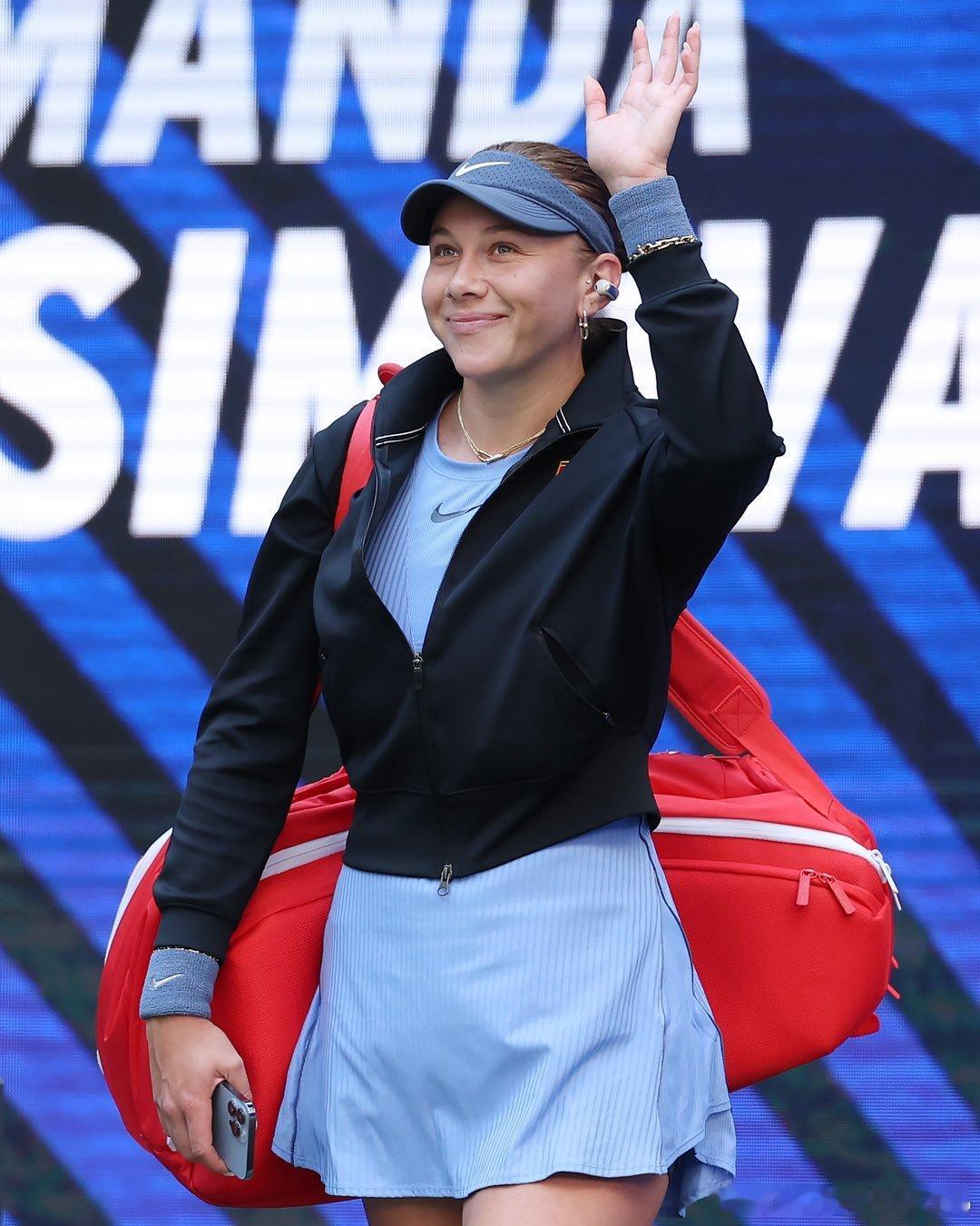 阿尼西莫娃！！！美网四强✅Redemption！！！Amanda在美网2025的