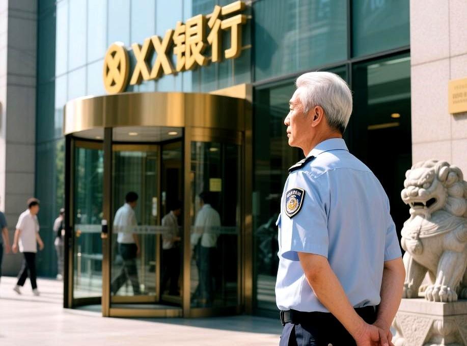 站一天只赚80块，为啥大爷还笑？银行保安老张退休那天，存折里多了2500块月