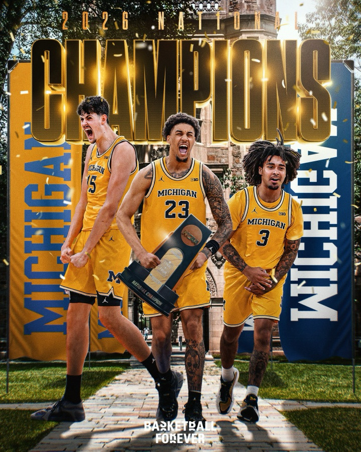 密歇根大学狼獾队在决赛中69-63击败康涅狄格大学，夺得队史第二座NCAA