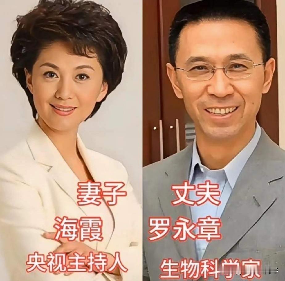 央视主播的另一半！海霞、李瑞英、张蕾等七位名嘴丈夫大揭秘，这才是势均力敌的爱情