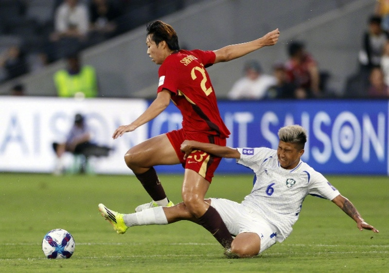 【广东李晴潼双响，#中国女足亚洲杯提前出线#，末轮与朝鲜争头名】北京时间3月6日