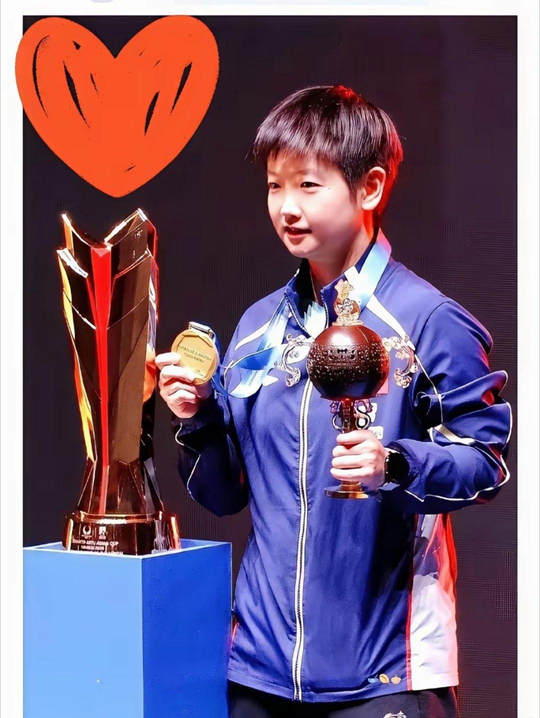 孙颖莎的路可能要看清了！​不是因为亚洲杯夺冠。​也不是因为世界排名第一。​