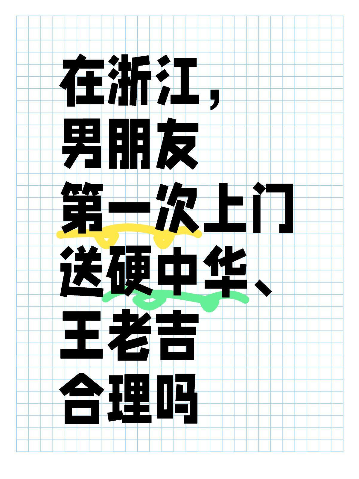 在浙江第一次上门送多少礼第一次上门，送什么？送几样？预算多少合适？你们最近有