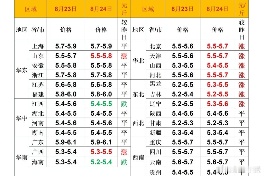 每日猪价
