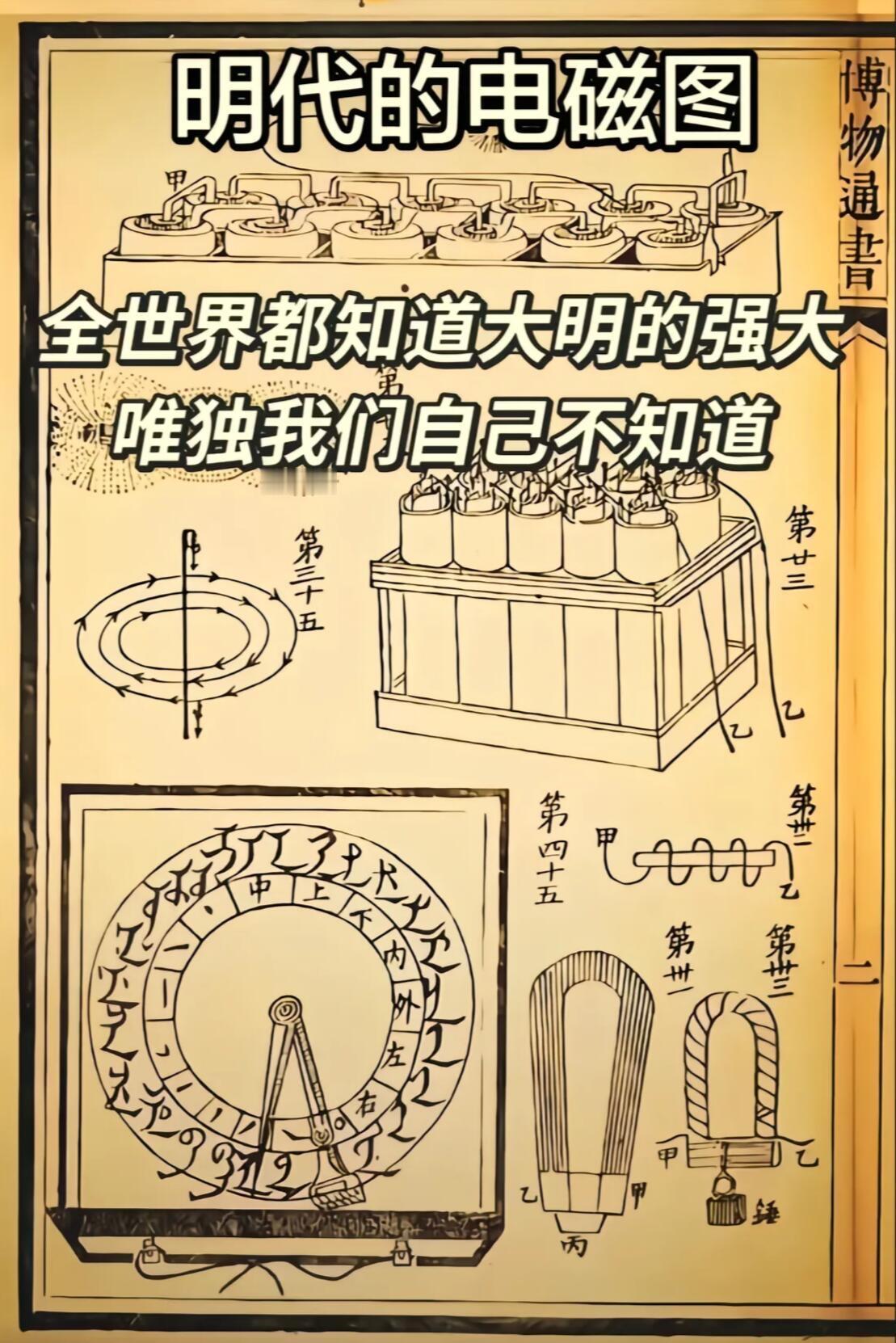 明代的电磁图，全世界都知道大明的强大，唯独我们自己不知道明朝知识大明历史地位