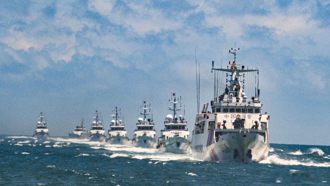 福建海警局锚地集训​​​