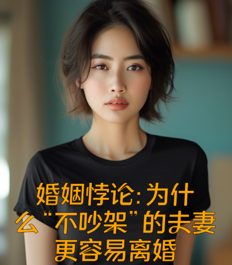 婚姻悖论：为什么“不吵架”的夫妻更容易离婚