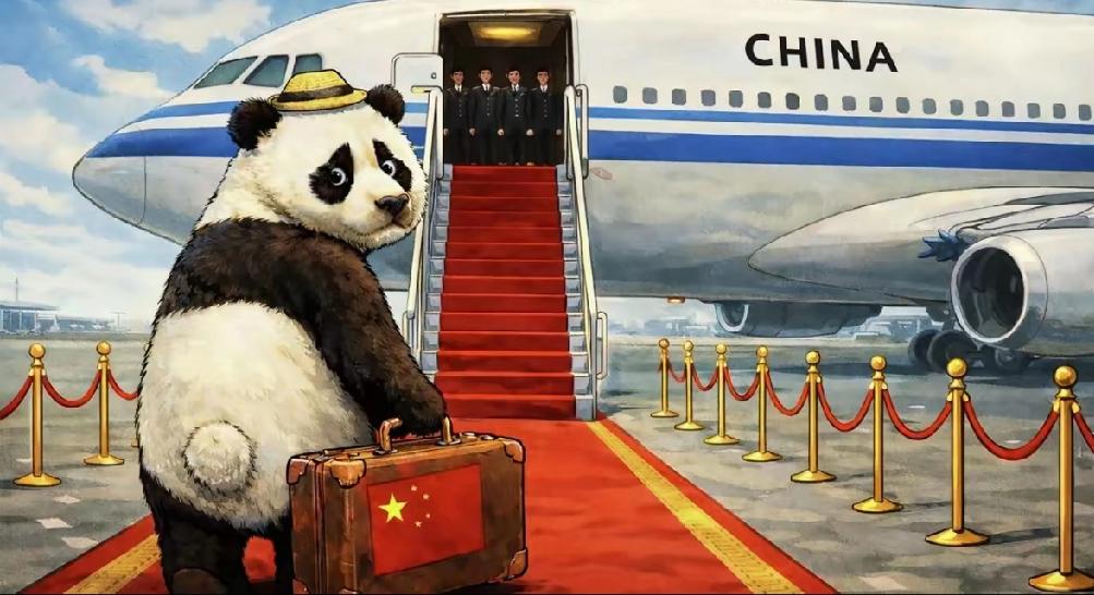 12月23日，俄罗斯新闻社发布了一张漫画，漫画的标题是“中国在日本的软肋上狠狠地