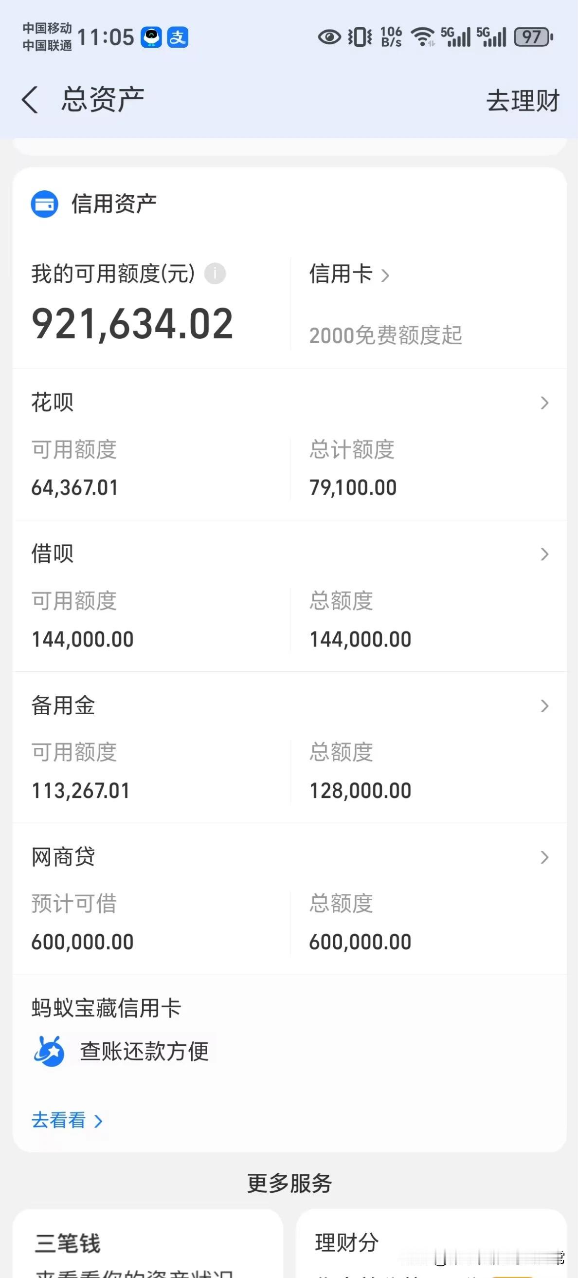 支付宝百万信用额度这到底是实力还是“隐形负债”的开始？一张支付宝信用资产