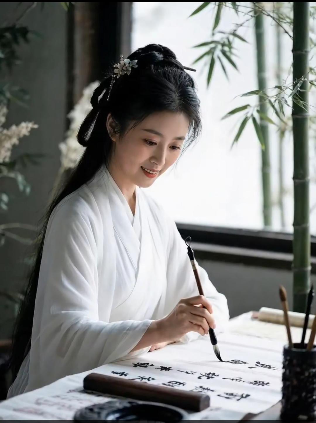 看到“春风写对贴门前”这个下联，我也来了兴致。春联在咱中国人过年时那可是必不可少