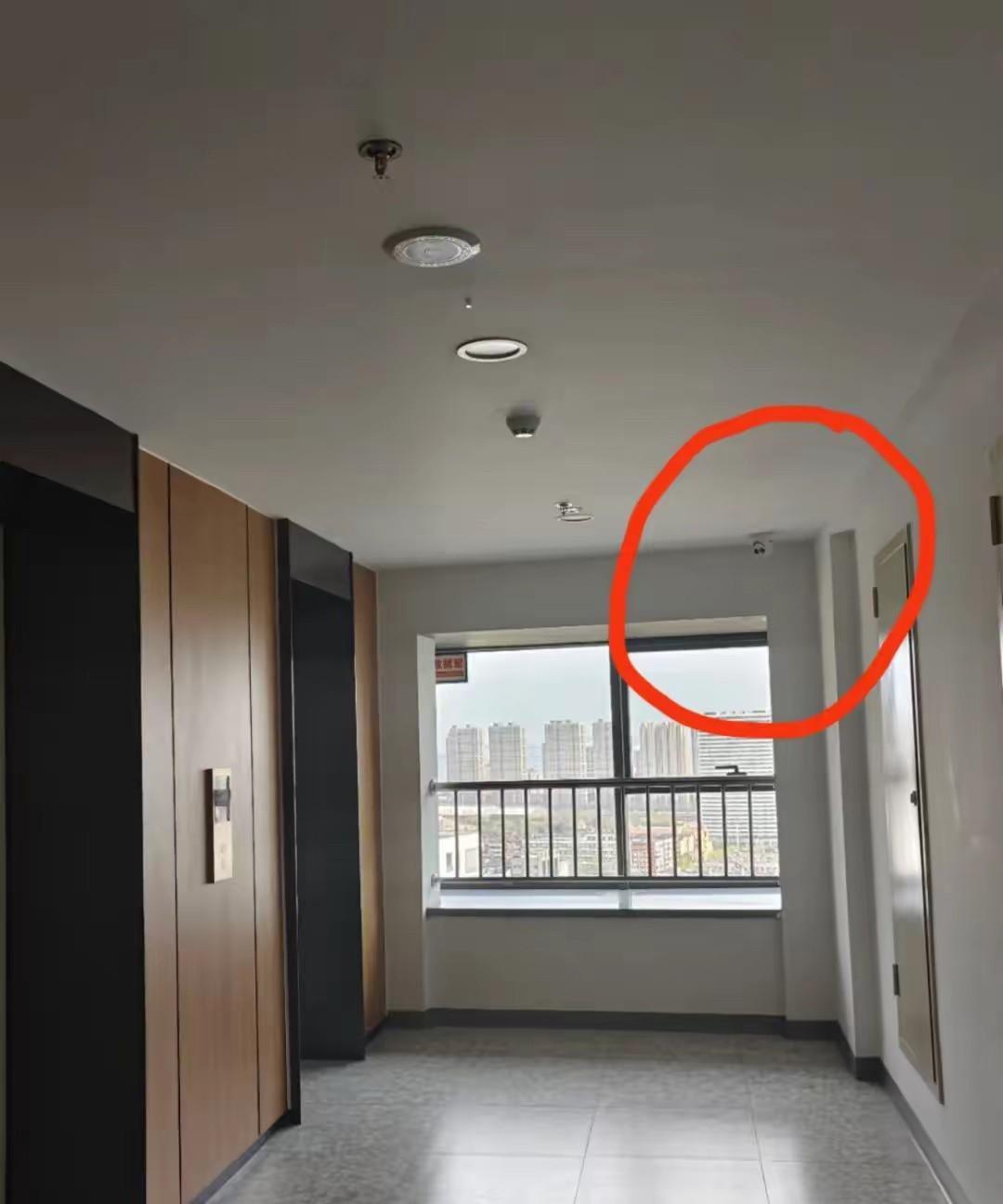 辽宁大连，女子家住24层，她嫌物业在电梯间和走廊里安装太多监控，总有种被监视的