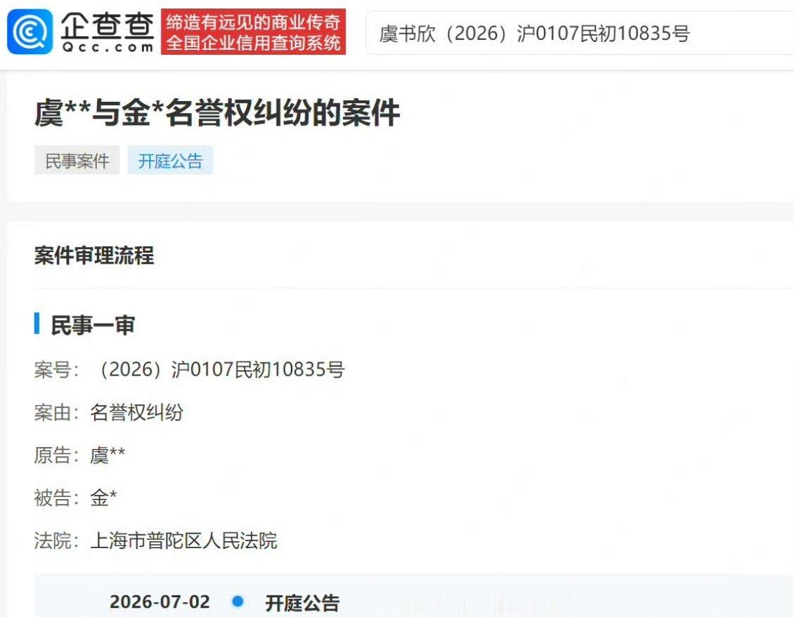 虞书欣新增告黑维权案网络不是法外之地，支持虞书欣维权