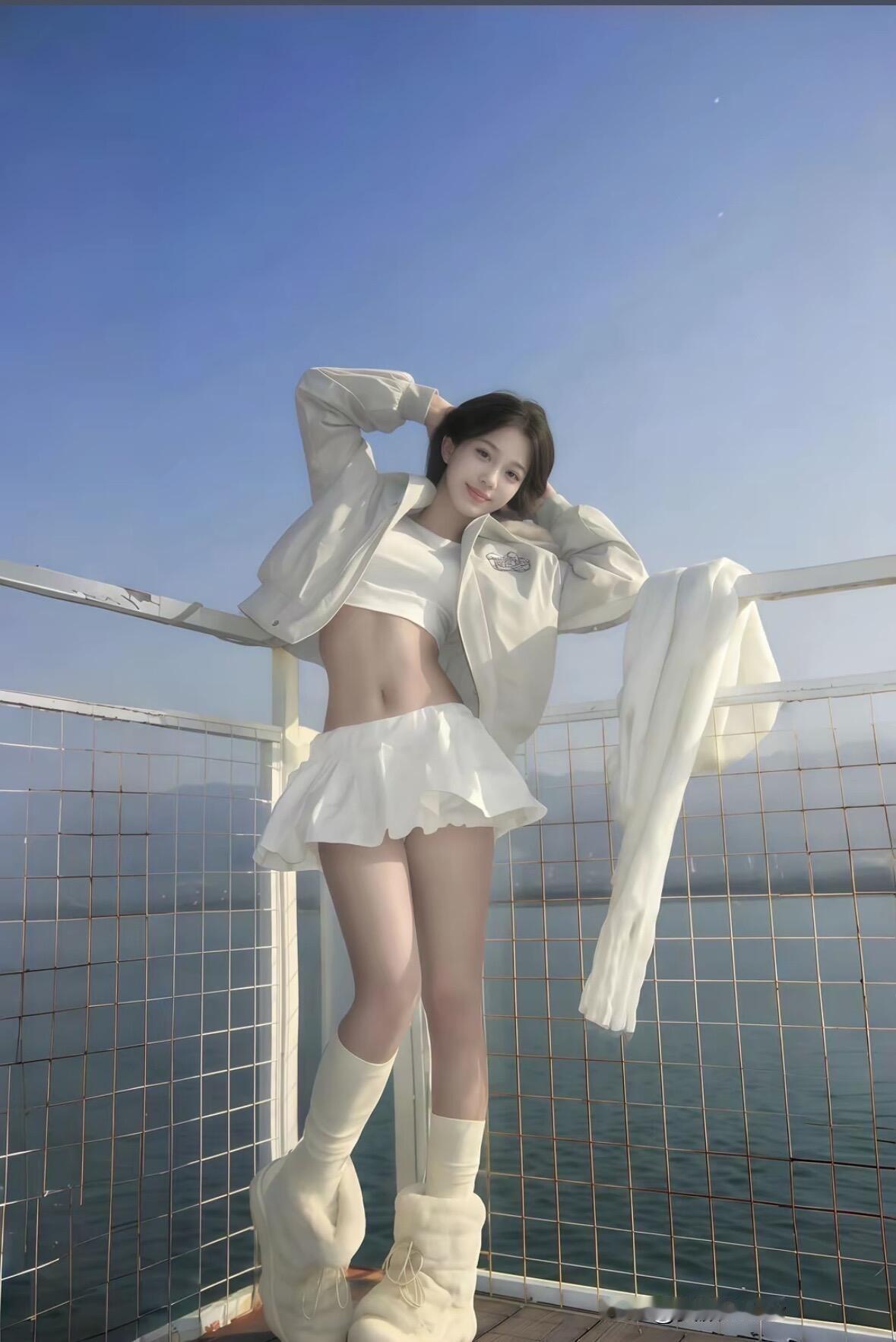 出海日记🌊：今天的任务是晒太阳、吹海风、拍美照！猜猜我现在吹的是海风还是“颜值