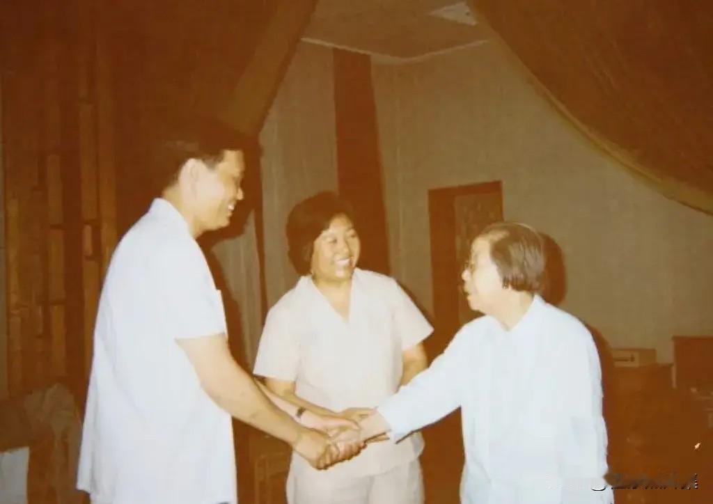 1986年7月12日，时任全国政协主席邓颖超到河北省视察工作期间，与时任河北省农