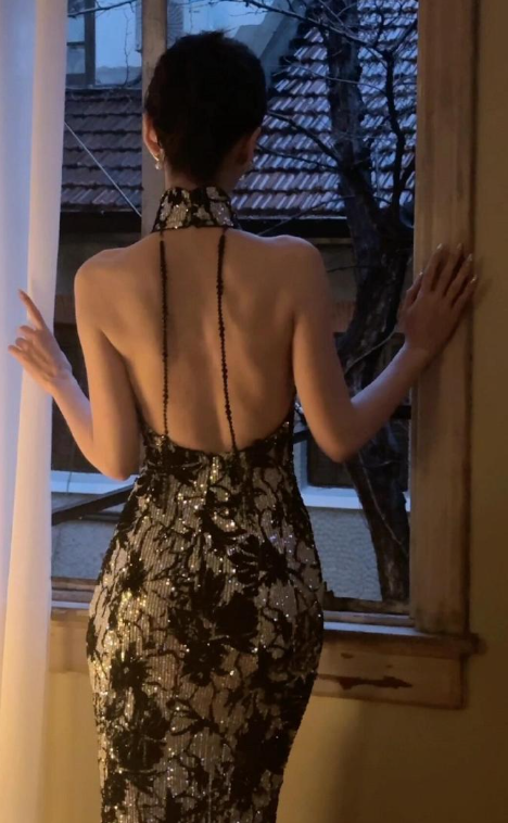 angelababy背与腰臀的魅力​​​