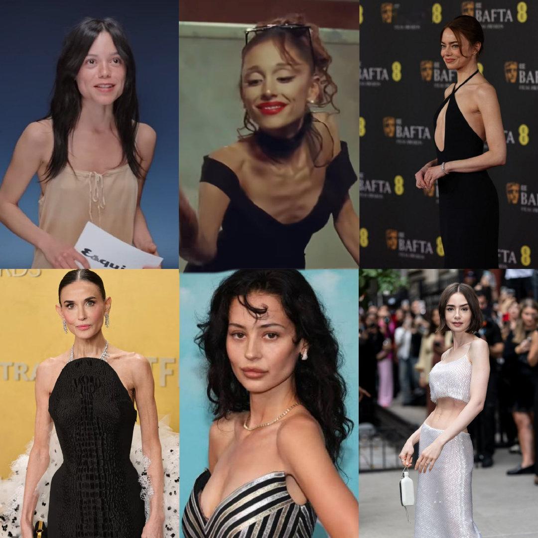 一张好莱坞女星瘦脱相的照片在外网疯传…