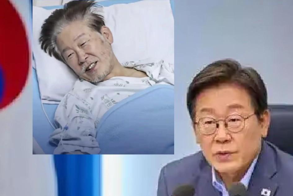 一年前，李在明还是个风光无限的反对派领袖，指着尹锡悦骂这贪那贪，说他搞政治报复；