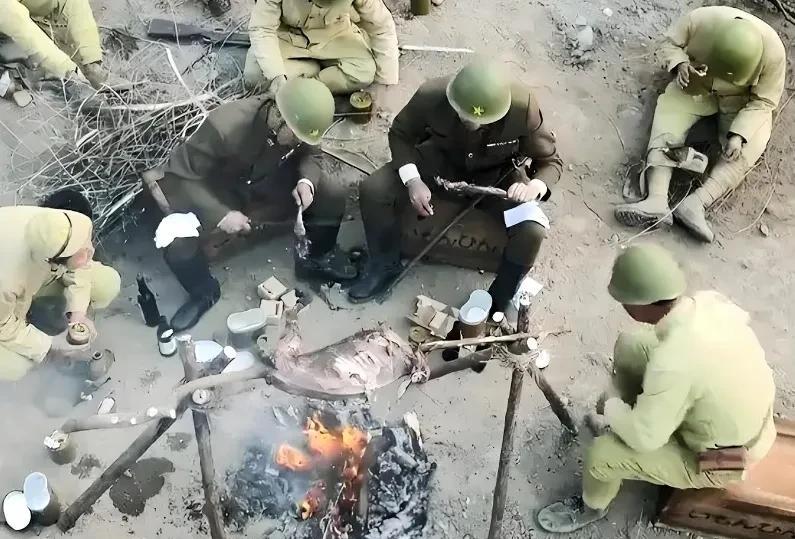 我奶奶曾经说，日本人不是人，是野兽，吃东西不论生熟，不知道咋咽下去的。以前日本