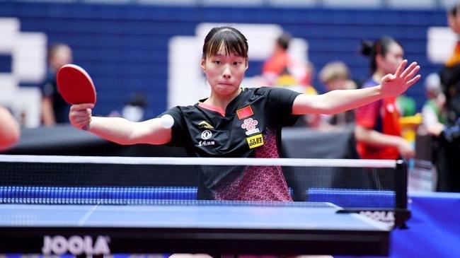 新加坡大满贯石洵瑶3:0张安—张安两次回抛球44.61度，33.6度夸张了！