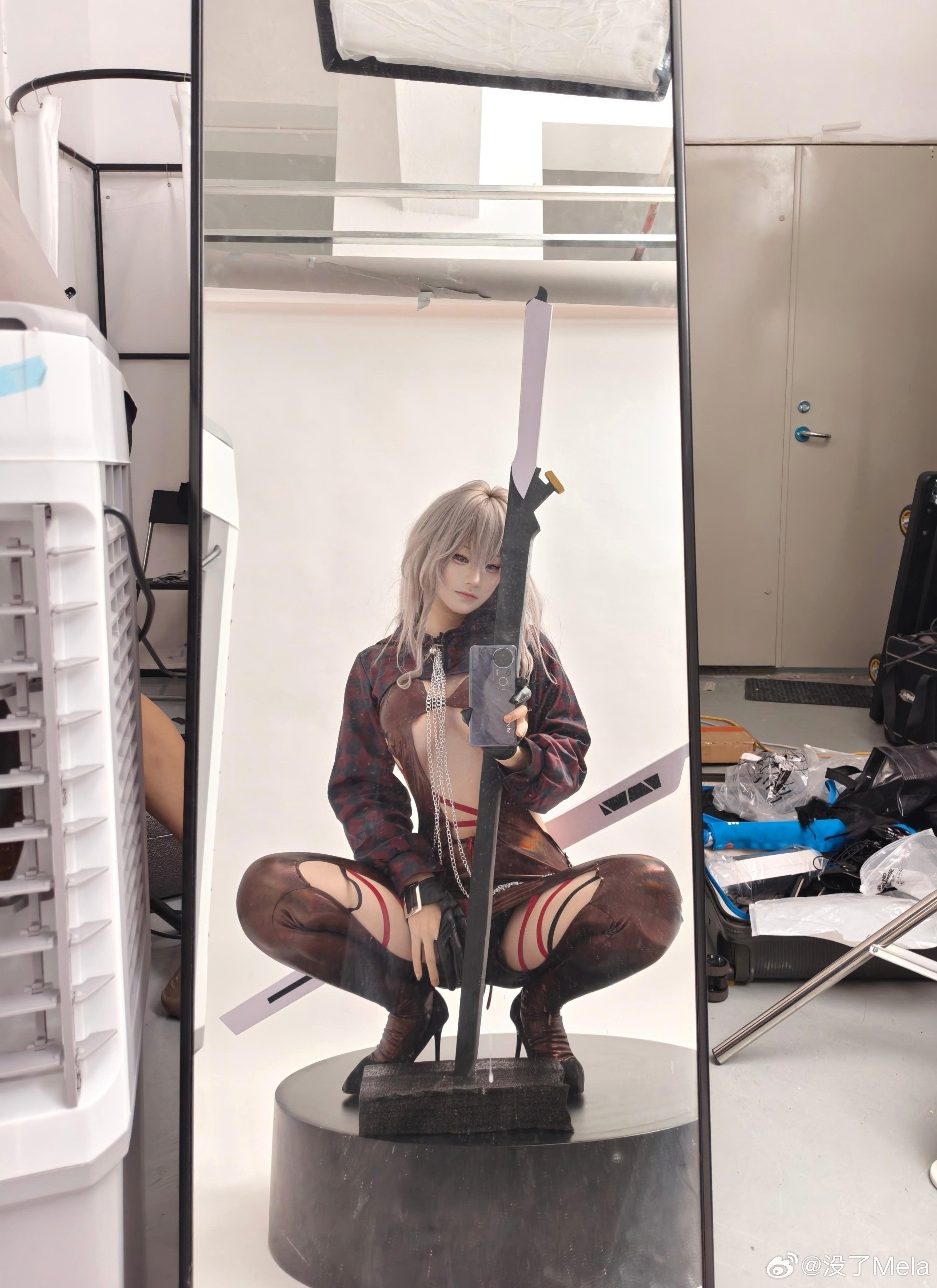 nikkenikke:胜利女神二次元cos大赏红莲nikke红莲此衣，