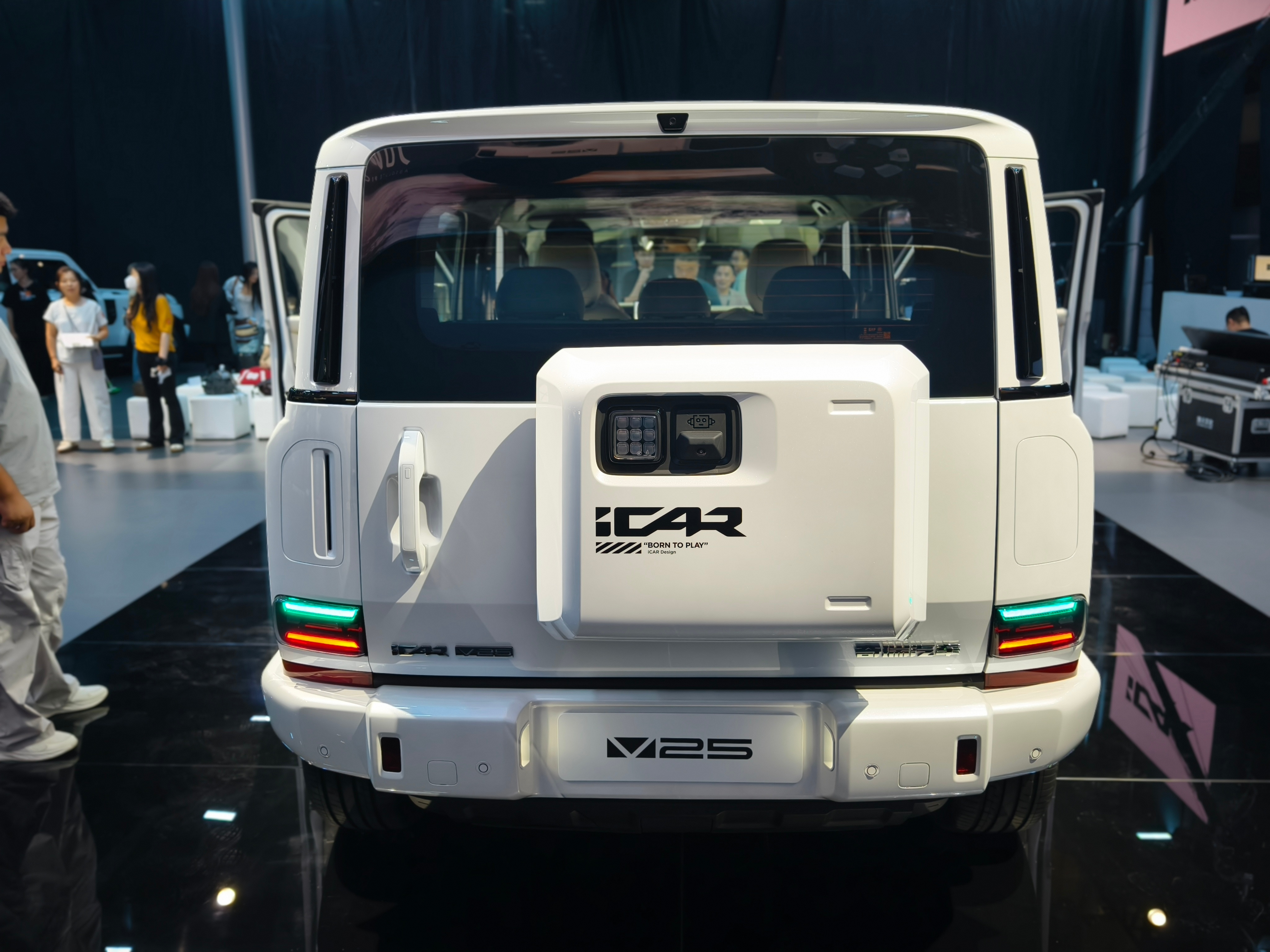 #2026成都车展#iCARV25抢先看～这白色太好看了#成都国际车展##成都车展潮这看#​