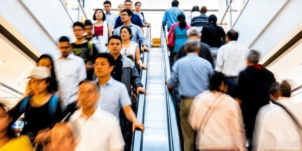 近日，浙江杭州桥地铁站发生一起惊险一幕。傅女士在乘坐上行扶梯时，前方突然有四